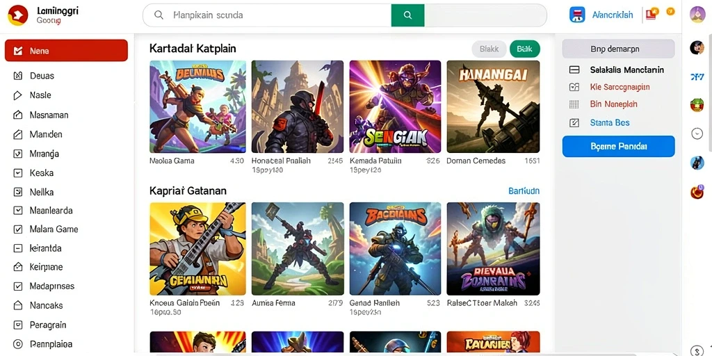 Tangkapan layar menunjukkan aksi seru di level yang menantang.
