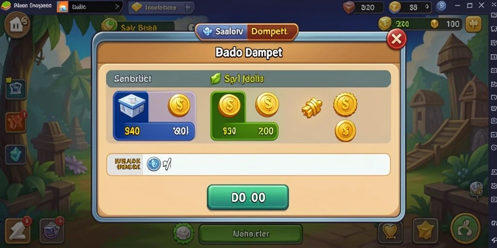 Screenshot menunjukkan tampilan antarmuka yang menarik.