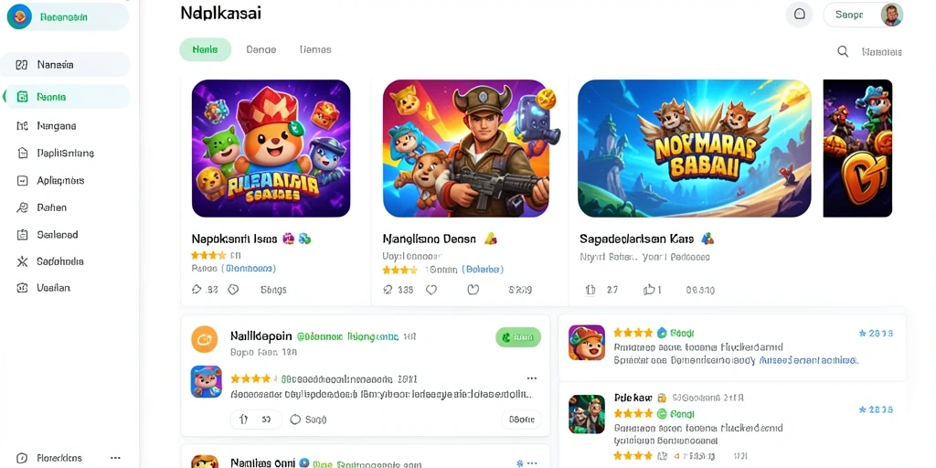 Screenshot menampilkan petualangan seru di hutan.