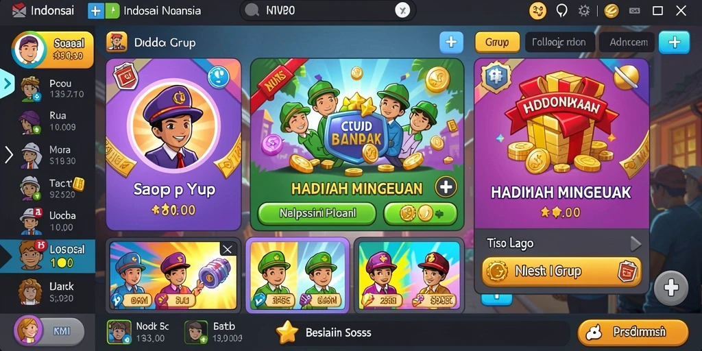 Tampilan antarmuka yang menarik dan ramah pengguna.