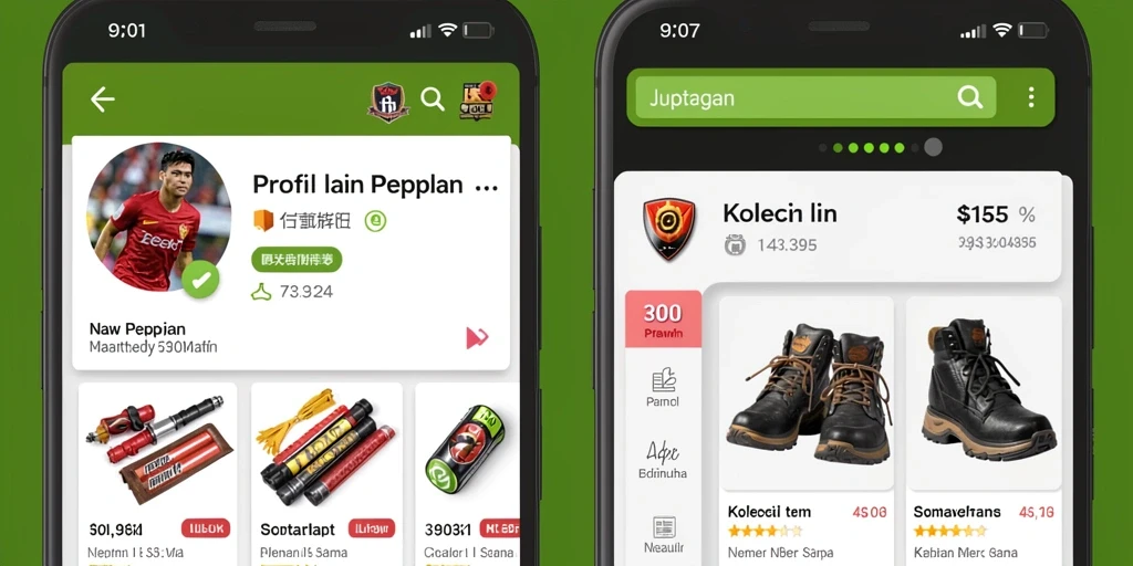 Tampilan antarmuka yang modern dan mudah dinavigasi.
