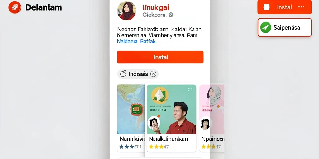 Antarmuka aplikasi POKER88 yang user-friendly.