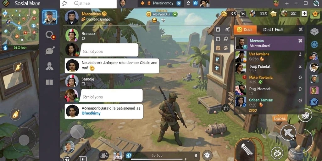 Tangkapan layar menampilkan grafik yang memukau dan desain level yang menarik.