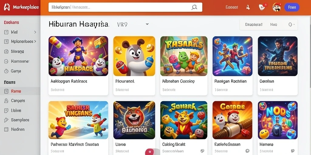 Tangkapan layar menampilkan petualangan di dunia VV55.