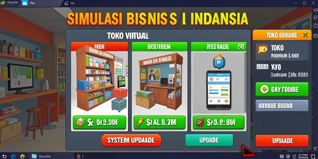 Tampilan antarmuka yang intuitif dan menarik.