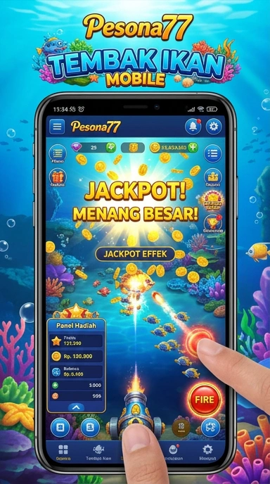 Cuplikan layar menu unduhan pesona77 untuk perangkat Android